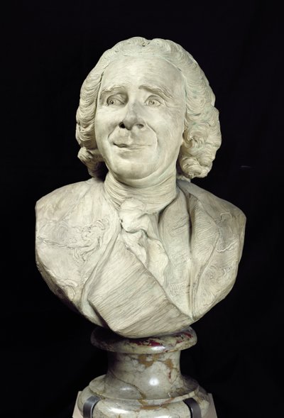 Bust of Rene Antoine Ferchault de Reaumur, 1751 by Jean Baptiste II Lemoyne